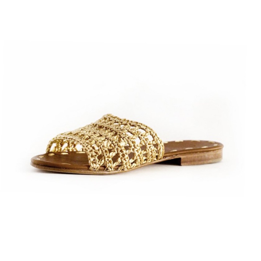 Carrie Forbes Mour Sandals Slides Sz 40 Euro 9 US